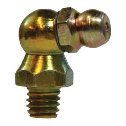 36172 - 90° Steel Ball Check Valve with M6 x 1 Thread and 9 mm Hex Size, 17 mm Length