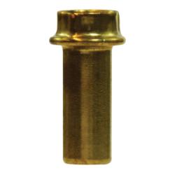 38040 - 1/4 in Tube OD Brass Insert Fitting for SAE J844 Type A/B, 150 psi, 7/16-24 Thread