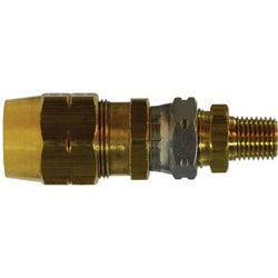 38364 - 1/2 in x 3/8 in Male Brass Connector for Hose Connections