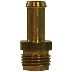 38834 - Brass 3/8-in Single Barb to 5/16-in Male Inverted Flare Fuel Adapter