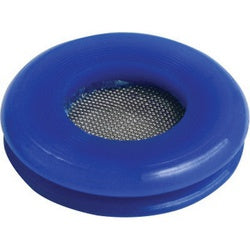 39556 - Durable Polyurethane Gladhand Seal with Screen Filter, Blue Finish