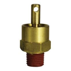 39600 - Brass 1/4 in MPT Air Tank Drain Pull Valve, Rated 150 psi, 250°F