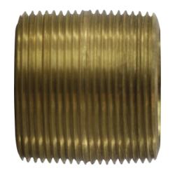 42153 - 10 in Lead-Free Red Brass Nipple, 1-1/2 in MPT x 1-1/2 in MPT, SCH 80/XH