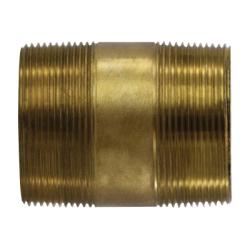 42172 - 10 in Lead-Free Red Brass Nipple with 2 in MPT Connections