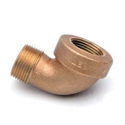 43165 - 1 in FPT x 1 in MPT Bronze Street Elbow Fitting, 250 lb Pressure Class