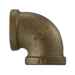 44108LF - 2-in x 2-in Lead-Free Bronze 90-Degree Elbow Fitting with Female NPT Connections