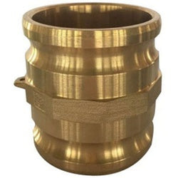 44213 - 2 in MPT x 2 in MPT Brass Spool Coupler