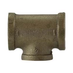 44288LF - 3/4 in FPT x 1/2 in FPT x 3/4 in FPT Lead-Free Bronze Reducing Tee