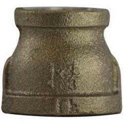 44457LF - Lead-Free Bronze Reducing Coupling 4 in FPT x 3 in FPT