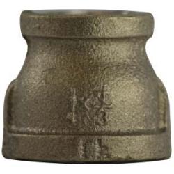 44464LF - Lead-Free Bronze Reducing Coupling, 4 in FPT x 2 in FPT
