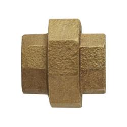 44603 - Bronze Union Fitting - 1/2 in FPT x 1/2 in FPT, 125 lb Pressure Rating