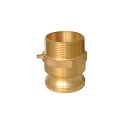 44964 - 1-1/2 in Type F x 1-1/2 in MIP Brass Cam and Groove Adapter