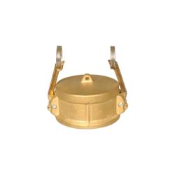 44975 - Brass 2 in FPT Type DC Dust Cap for Pipe Protection