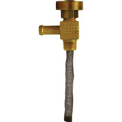 46064 - Brass Gasoline Shut-Off Drain Cock 1/4 in x 1/8 in with Screen Filter