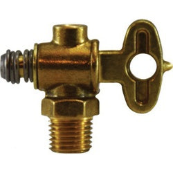 46068 - Brass Truck Drain Cock 1/4 in MIP, 1.53 in Length, 125 psi Pressure Rated