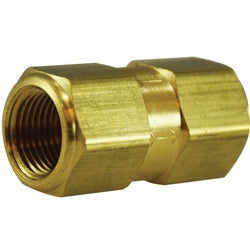 46512 - 1/2 in Brass High Pressure Check Valve with FIP Connections, Buna-N Seal, 1200 psi Rating
