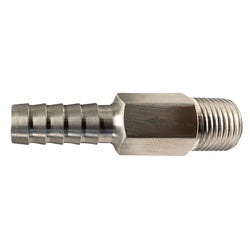 46531A - 3/8 x 1/4 in Aluminum Anti-Siphon Valve with Hose Barb to MPT Connection