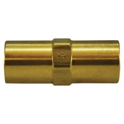 46563V - 1/2 in FIP x FIP Brass Check Valve, 500 psi, 180°F FKM Sealing