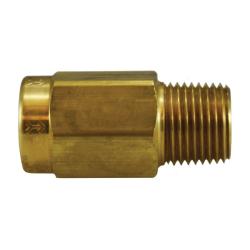 46566 - 1/4 in FPT to MPT Brass Check Valve, 500 psi Pressure Rating