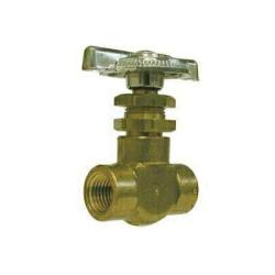 46780 - 1/8 in FPT Brass Regular Style Straight Needle Valve