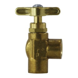 46798 - Brass Regulating Needle Valve - 1/8 x 1/8 in Female Iron Pipe Connections