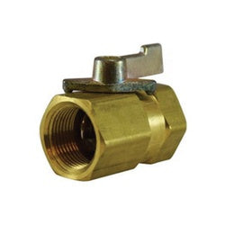46925 - 3/4 in FIP x FIP Brass Miniature Ball Valve with 1/4 Turn Handle