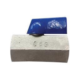 46936SS - 3/8-in FPT x FPT 316 Stainless Steel Miniature Ball Valve, 1/4-Turn Flag Handle