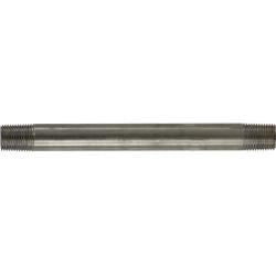 49002 - 1/8 in x 1/8 in, 1-1/2 in L Stainless Steel Welded Pipe Nipple