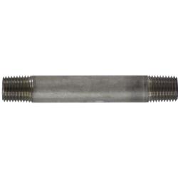 49032 - 1/4 in x 1/4 in MPT Welded Pipe Nipple, 8 in Length, 316 Stainless Steel