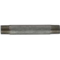 49047 - 4-1/2 in 316 Stainless Steel Welded Pipe Nipple, 3/8 in MPT x 3/8 in MPT