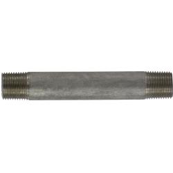 49048 - 5 in SCH 40 316 Stainless Steel Welded Pipe Nipple, 3/8 in x 3/8 in Male Thread