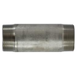 49200 - 3 in MPT x 3 in MPT Close Welded Pipe Nipple, 316 Stainless Steel, 150 psi