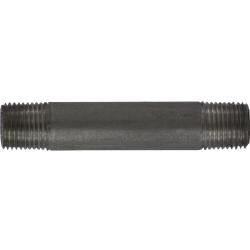 51001 - 1/8 in MPT x 1/8 in MPT Stainless Steel Seamless Pipe Nipple, Close Length