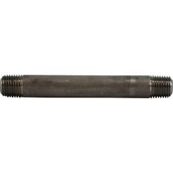 51030 - 1/4 in MPT x 1/4 in MPT, 6 in SCH 80 Stainless Steel Seamless Pipe Nipple
