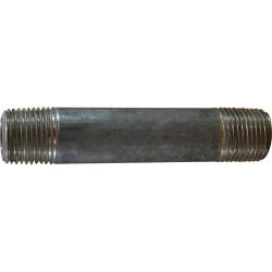51060 - 1/2 in x 1/2 in MPT Seamless Stainless Steel Pipe Nipple, 3000 psi Rating