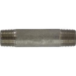 52067 - 1/2 in x 4-1/2 in SCH 80 316 Stainless Steel Seamless Pipe Nipple