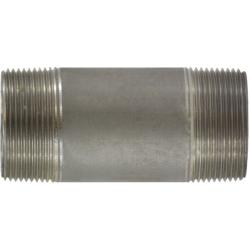 52148 - 1-1/2 in x 5-1/2 in 316 Stainless Steel Seamless Pipe Nipple for MPT Connections
