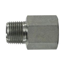54051620 - Steel Pipe Connector 1-in Male NPTF x 1-1/4-in Female NPTF, 2000 psi, 375°F