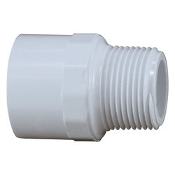 55753 - 1-1/4-in PVC Female Socket x 1-1/4-in MPT Adapter, SCH 40 Rating