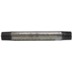 56026 - 1/4 in x 4 in Galvanized Steel Welded Pipe Nipple with 700 psi Pressure Rating