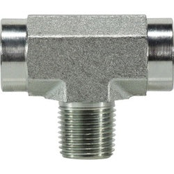 560432 - Steel 2-in Female NPTF x 2-in Female NPTF x 2-in Male NPTF Pipe Branch Tee