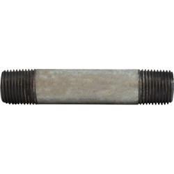 56243 - 1/2 in x 1/2 in MPT Galvanized Steel Welded Pipe Nipple, 36 in Length