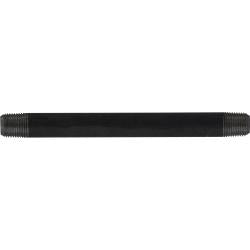 57012 - 7 in Steel Welded Pipe Nipple, 1/8 in MPT x 1/8 in MPT, SCH 40