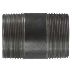 57202 - 3 in MPT x 3 in MPT Steel Welded Pipe Nipple, 3-1/2 in Length