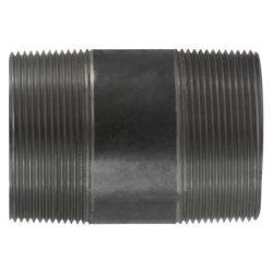 57208 - 3 in MPT x 3 in MPT Welded Steel Pipe Nipple, 7 in Length