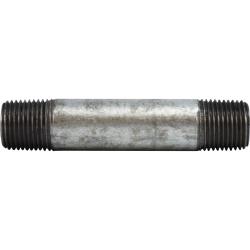 58023 - 1/4 in MPT x 1/4 in MPT Galvanized Steel Pipe Nipple, 2-1/2 in Length