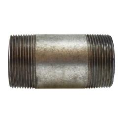 58145 - 1-1/2 in MPT x 1-1/2 in MPT Galvanized Steel Pipe Nipple, 4 in Length