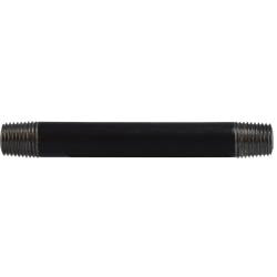 59035SMLS - 1/4 in MPT x 1/4 in MPT Seamless Steel Pipe Nipple, 11 in Length, SCH 80/XH