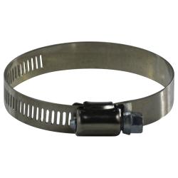611088 - 4 in Stainless Steel Worm Gear Clamp, 5/16 in Bolt, 4 in to 6 in Diameter