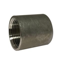 61778 - 2 in FPT x 2 in FPT Coupling, 304 Stainless Steel, 2-3/4 in Diameter, 2-1/8 in Length